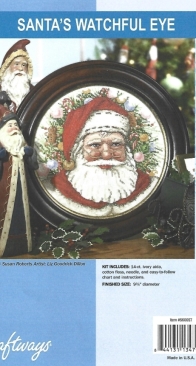 Craftways - 56-0057 - Santa's Watchful Eye