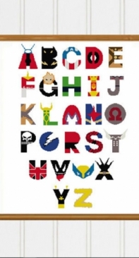 XstitchMania - Marvel Superheroes - Avengers Alphabet