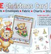 Christmas Card Pack free from The World of Cross Stitching