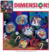 Dimensions 8647 - Holiday Fun Ornaments