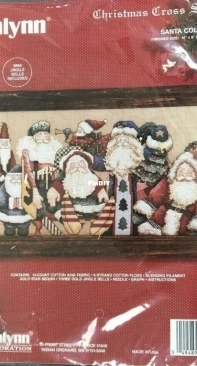 Janlynn 89-50 Santa Collector / Alma Lynne Designs ALX115 XSD