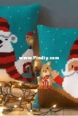 Vervaco PN-0155869 Cushion with Santa