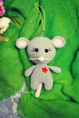 Anastasia Vorontsova - Mouse Keychain - Russian