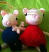 Amigurumisdeleyva -  George Pig  y Peppa Pig - Spanish