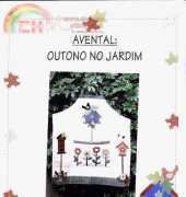 Avental : Outono No Jardim