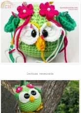 Graciela Gauda-Crochet Owl-Spanish-Free