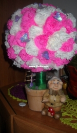 Pink topiary