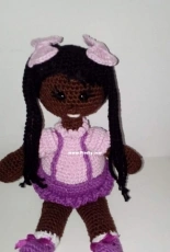 Chocolate doll