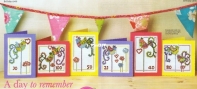 A Day To Remember - Birthday Cards by  Durene Jones from Cross Stitch Gold 100
