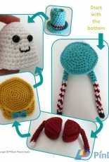 Book People Studio - Humpty Dumpty Crochet Puzzle Doll - Free