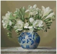 White Freesias by Natalia Supenko (Nensi) XSD