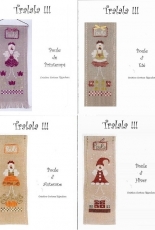 Tralala TRA 041 - Poule de Printemps TRA 042 - Poule dEté TRA 043 - Poule dAutomne TRA 044 - Poule dHiver