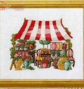 Permin of Copenhagen 70-8403 Red Canopy