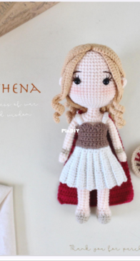 YarndereCrafts - Athena Goddess of War and Wisdom