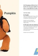 Pumpkin Bear by Val Pierce-Free