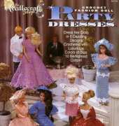 The Needlecraft Shop - 921702 - Crochet Fashion Doll Party Dresses