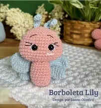 Tucalu atelie - Luana Oliveira - Butterfly Lily - Borboleta Lily - Portuguese - Free