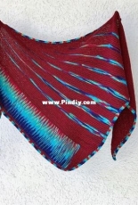 Multiversum shawl by Anja B. Lindner - Free