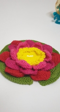 Little monk on lotus