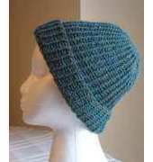 Almost Amy - Crocheted Post Stitch Stocking Cap By Karen Klemp