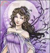 HAEMDQS 1229 QS Amethyst  by Meredith Dillman