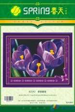 Spring Cross Stitch 02142 - Crocuses