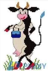 Sdelano S Lubovyu (Made with Love) SK-005 Fashion Cow