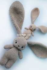Crochet Toys Bunny Co - Maria Medvedeva - Cute Bunny Long Ears