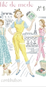Les Brodeuses Parisiennes LBP - Défilé de mode n°14 - La combinaison XSD + PCS