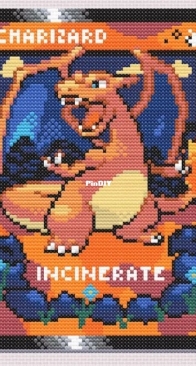 Simmina Stitch Studio - Charizard by Trace
