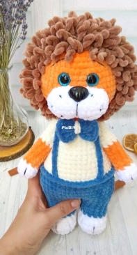 Plush for you - Darya Dvorak - Dyoma the lion - Russian