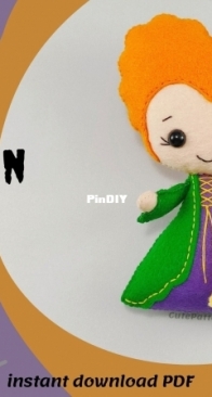 Cute Pattern UA - Winifred Sanderson