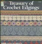 House of White Birches 101109 Treasury of Crochet Edgings by Sharon Valiant, Judy Teague Treece 1997