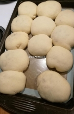 homemade bbq pork bun