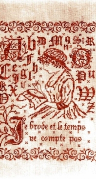 je brode et le temps ne compte pas  by Annick Abrial