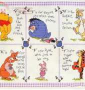 Designer Stitches D17  Pooh Sampler