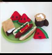 Little Crickets-Felt Food Camp Out Fun Food