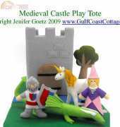 Gulf Coast Cottage-Medieval Castle Play Tote