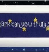 Only When Its Dark ENX0114 by Jackie Harris - Happy Holidays In Cross Stitch