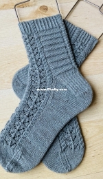 Mimosa Tree Socks by Rachel Fletcher