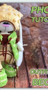 Crochet Bunny Design - Soni Toys - Irina Tarasova - Outfit Set Becky