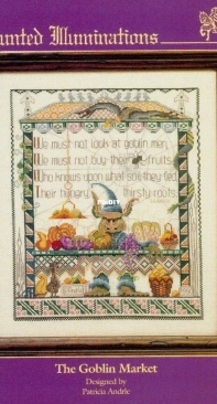 Counted Illuminations - The Goblin Market by Patricia Andrle
