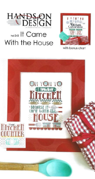 Hands On Design - hd-243 - The Kitchen Counter - It Came With the House And Part 2 Bonus Design - Measure Up Chart