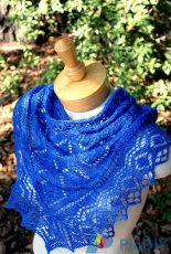 PicnicKnits-Auber Shawl by Corrina Ferguson