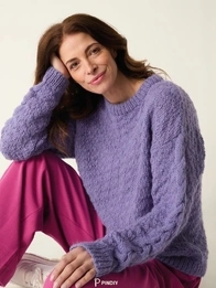 10881 Soft Cable Sweater - Sirdar