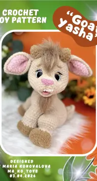 Ma Ko Toys - Maria Konovalova - Goat Yasha