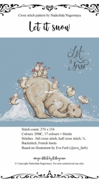 Magic Stitch - Let It Snow by Nadezhda Nagornaya XSD