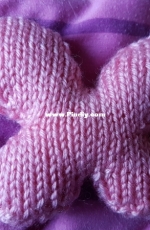Knitted Butterfly