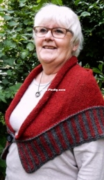 Kerstins wool cape by Kerstin-English,Swedish-Free