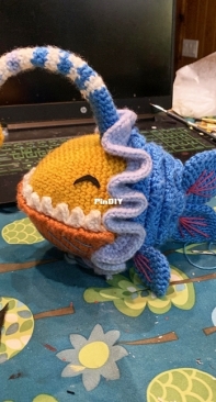 My cute anglerfish plush!